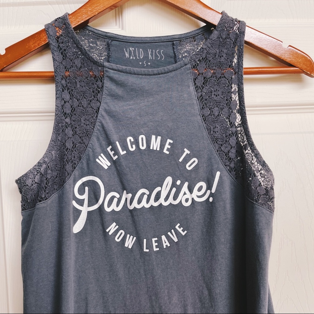 Wild Kiss Paradise Tank SMALL (T-002)